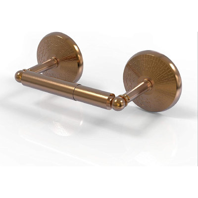 Toilet Paper Holder, Brushed Bronze. Wall Mounted Toilet Paper Holder