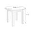 140 cm Extendable Dining Table-1643146208