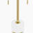 31.5'' Tall White Metal/Resin Table Lamp Set