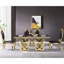 Chaise d'appoint noire Hovik