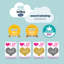 Silentnight Safe Nights Breathable 100% Soft Cotton Baby Swaddle - Pack Of 3-72741368