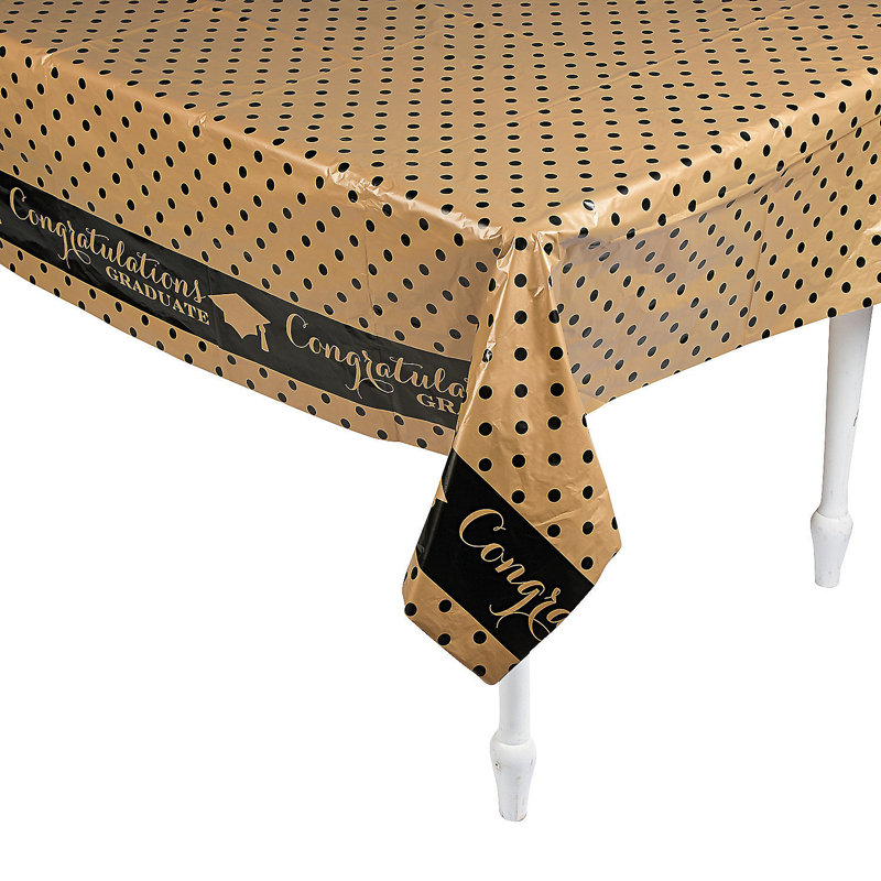 Disposable Graduation Tablecloth