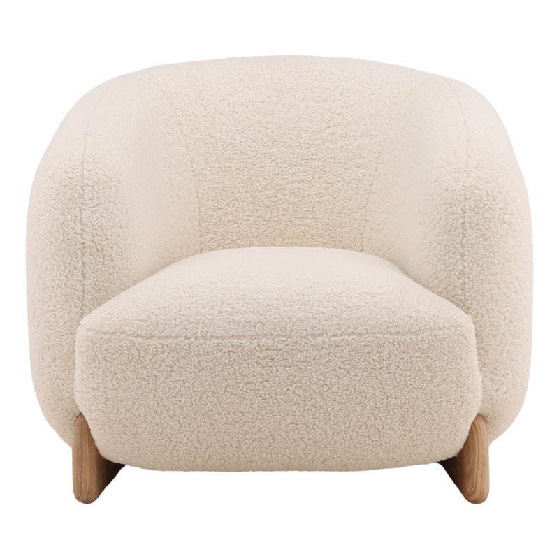 Chaise d'appoint Montara crème