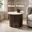 Pedestal Irregular Side Table
