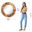 Larabee Glass Round Mirror