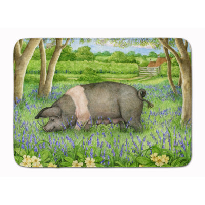 Jonah Memory Foam Non-Slip Bath Rug
