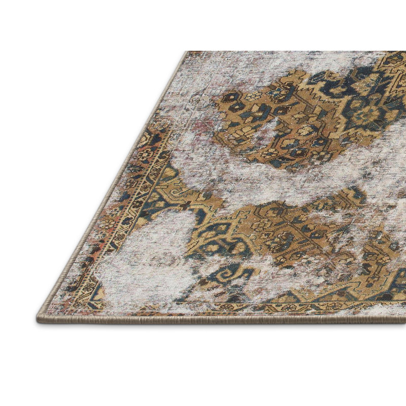 Abstract Indoor Rug, Rectangle 7' x 10'