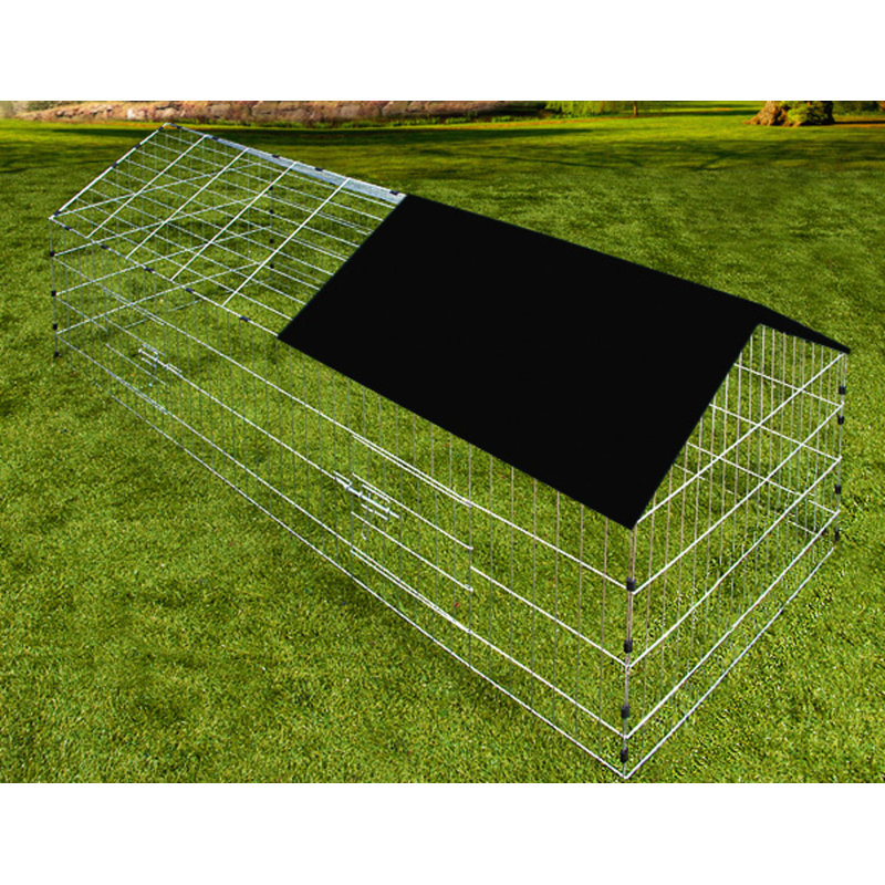 Riverton Weather Resistant Small Animal Playpen, Black