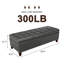 Banc de rangement en simili cuir Loggins-1411902944