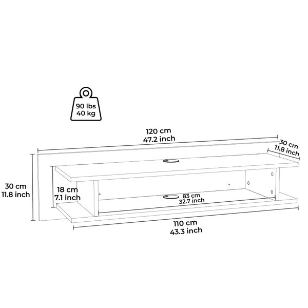 Dimensions du produit