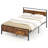 Bed Frame With Wooden Headboard And Footboard Under-bed Storag-1775513014