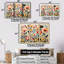 Noha - ensemble de reproduction d'art fleurs sauvages-108458445-108458446