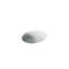 Verticyl Ceramic Oval Undermount Bathroom Sink with Overflow-1854038659