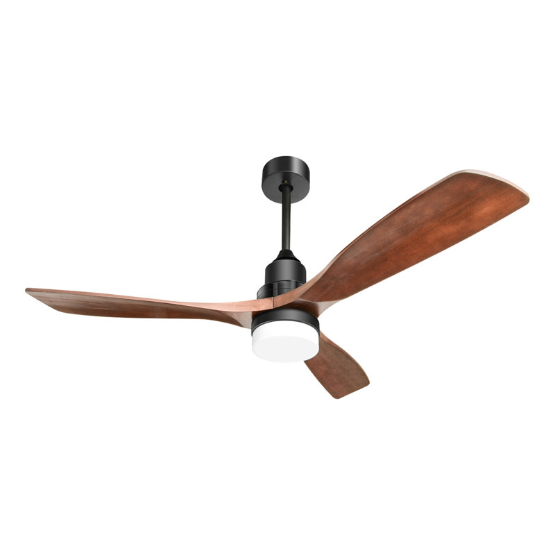 Ventilateur de plafond 52 pouces avec moteur à courant continu écoénergétique réversible à 6 vitesses