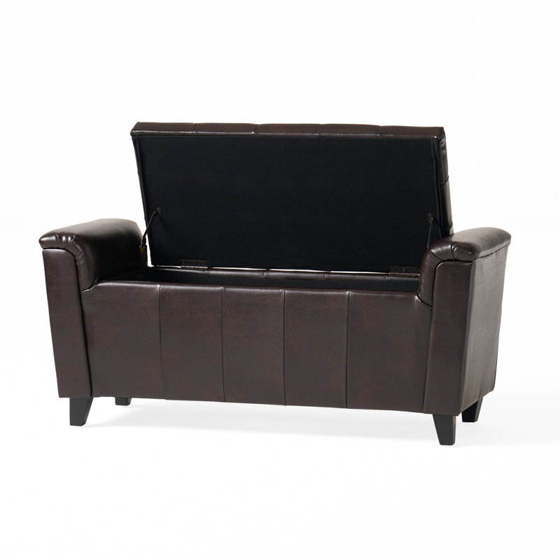 Versatile Ottoman Bench With Stylish Tufting And Practical Storage