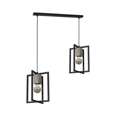 Kimbrell 2 - Light Square/Rectangle Pendant