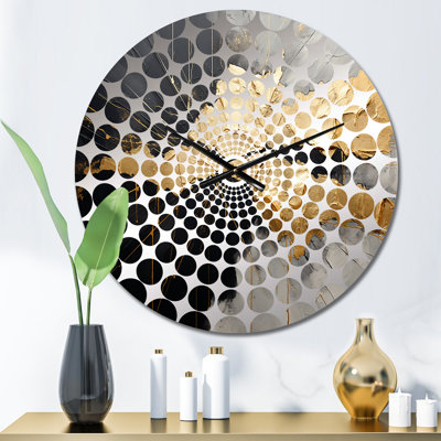 Sohn - Horloge murale peinture abstraite