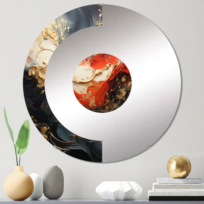 Adeyne - Miroir mural demi-cercle