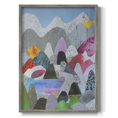 Utah Mountains Framed Print - Solid Wood