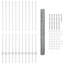 Fence with Post Segment Outdoor Barrier Garden Terrace Divider Boundary-773562923