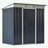Metal Lean To Garden Shed, Outdoor Storage Shed, Garden Tool House With Double Sliding Doors-112014849-112014850