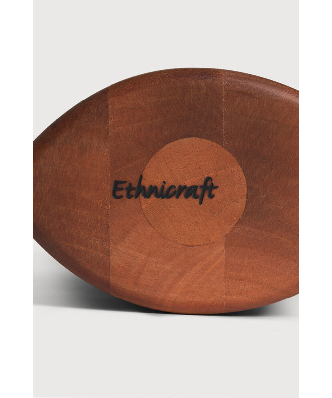 Pi Solid Wood Bookends, Brown