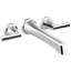 Levoir® Two-Handle Wall Mount Tub Filler - Less Handles-416035678-416035672