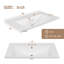 Armoire de salle de bain multifonctionnelle avec portes et tiroir-2057374528