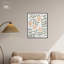 Tulipes avec toile abstraite avec fleurs abstraites par Art Remedy-104326486-104326494
