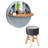 Solid Wood Accent Stool