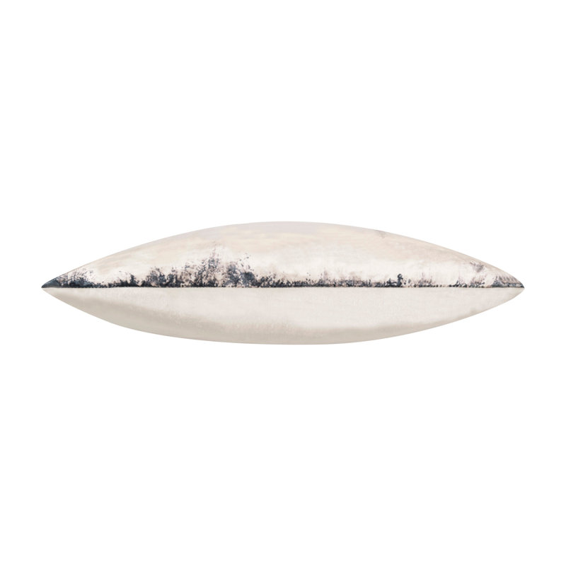 Cloud9 Design Capri Charcoal Velvet Pillow 22"x22"