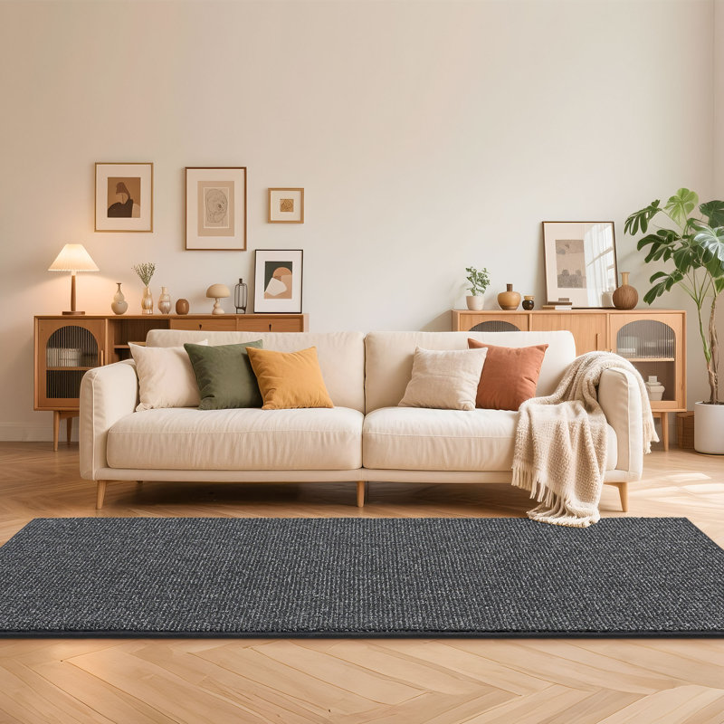 Solid Colour Area Rug, Runner 78.7cm x 304.8cm