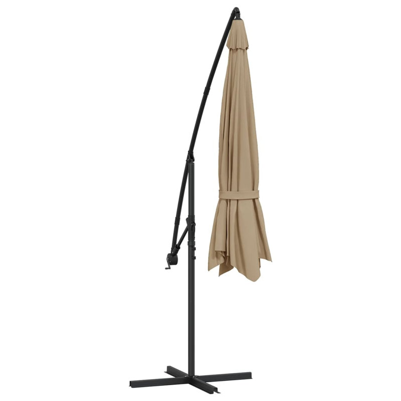 350cm Cantilever Parasol, Taupe