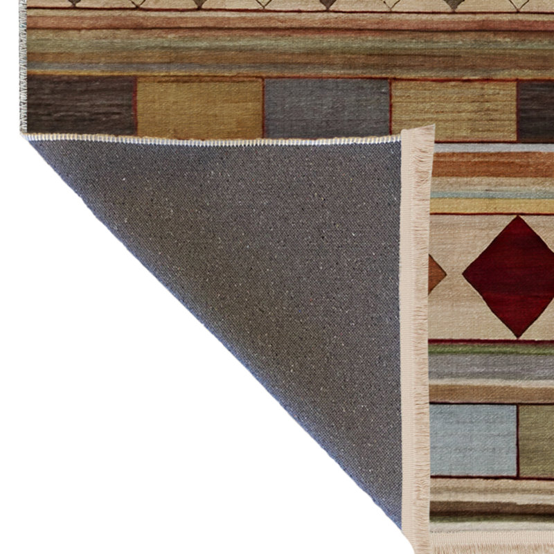 Tapis intérieur / extérieur Kostival, Rectangle 4 pi 8 po x 6 pi 7 po
