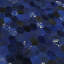 Cowhide Area Rug in Blue-932245050