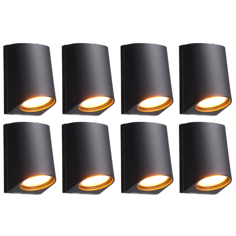 5 lumières de clôture à DEL 5cct, lumières de plate-forme à basse tension 3w, rampe d'éclairage 12-24v AC / DC