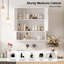 Armoire de salle de bain murale blanche-1491715491