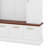 59" Farmhouse Hall Tree With Golden Hooks & Walnut Bench, Entryway Organizer With Adjustable Shelves, Shoe Storage-915297136