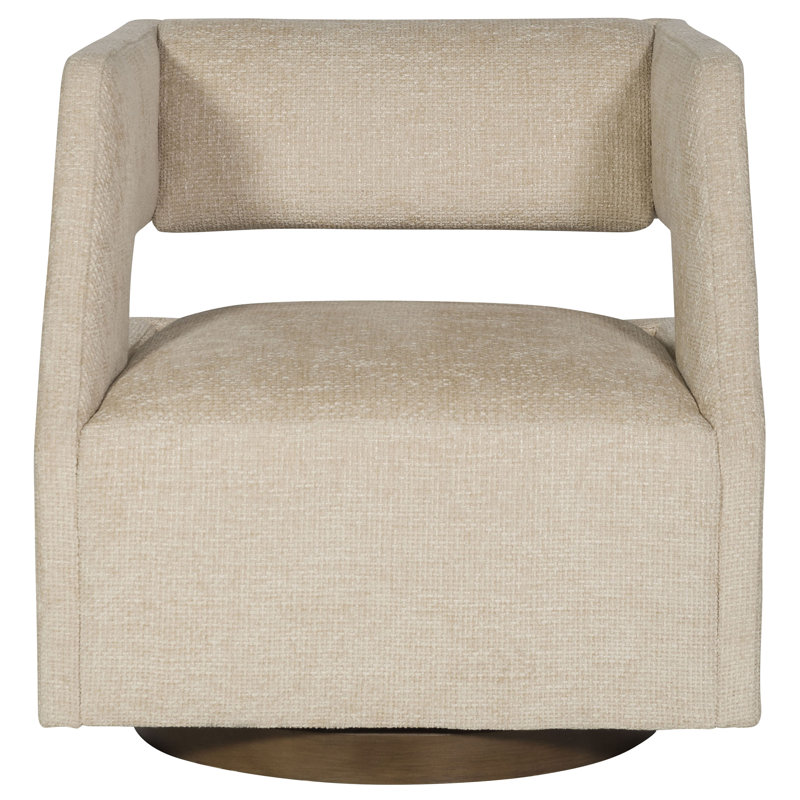 Cove Armchair, Nomad Sand, Dove Gray