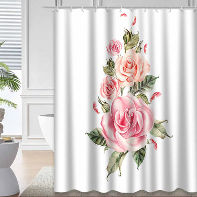 Bouquet de fleurs, aquarelle, rose, amour abstrait, art de la peinture avec 12 crochets