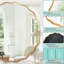 Metal Round Mirror-1858660459