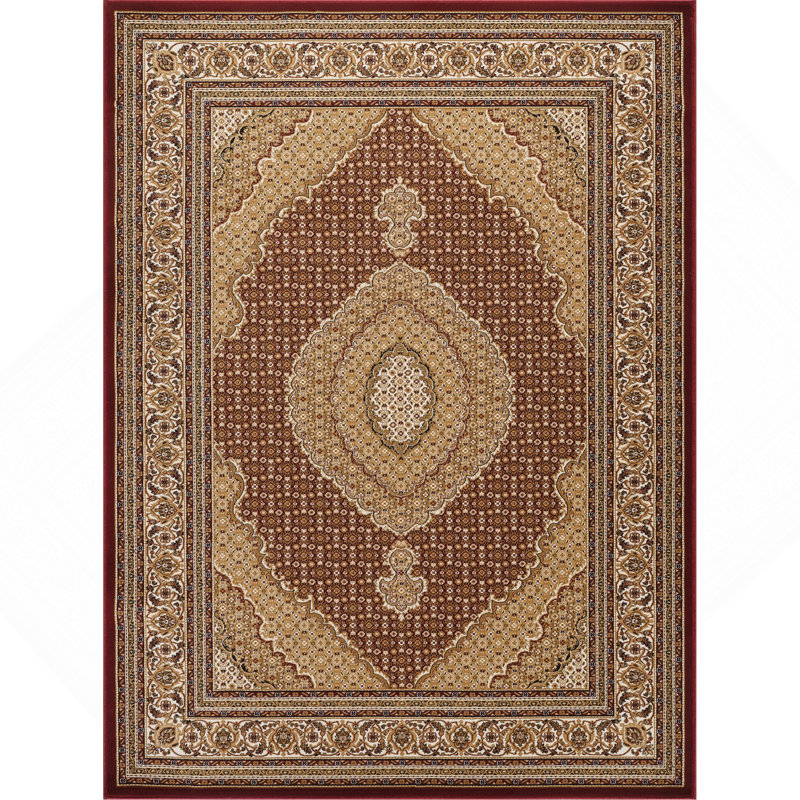 Rouge 2 pi X 3 pi Tapis, Rectangulaire 2 pi x 3 pi