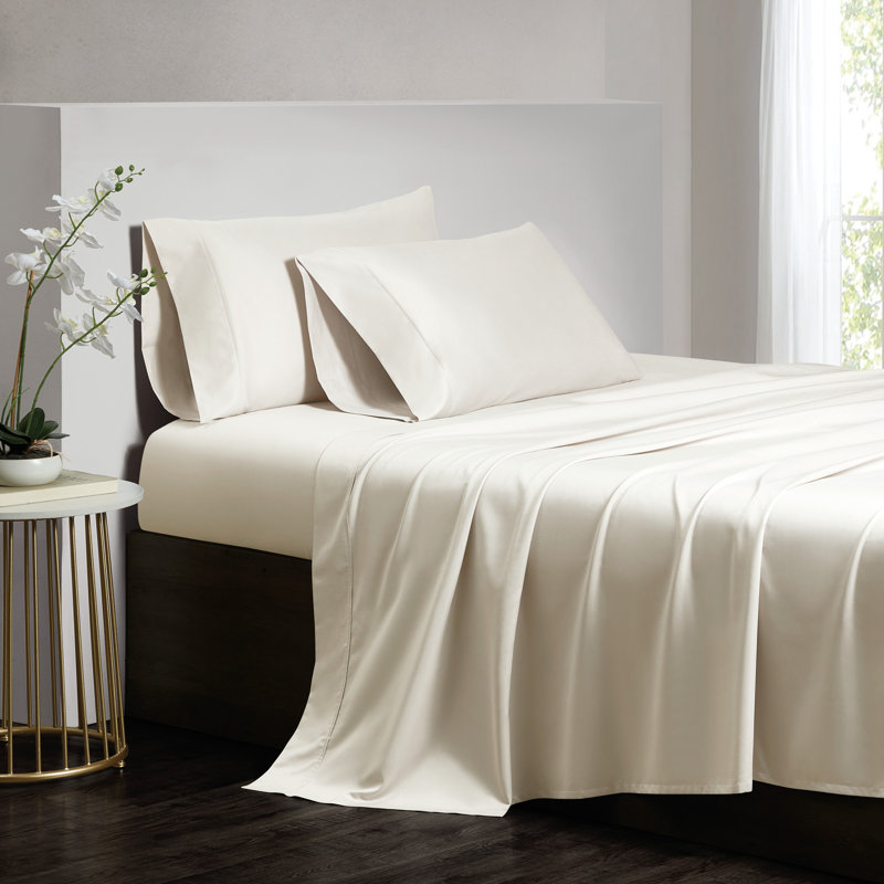 Lux Pillow Case, White, Standard Case Pack with 2 Pillowcases