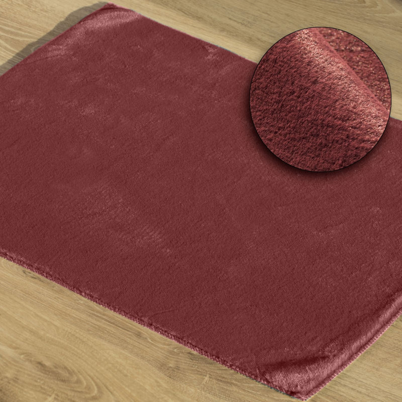 Liebman Ultra Light Jacquard Bath Towel, Wine Red