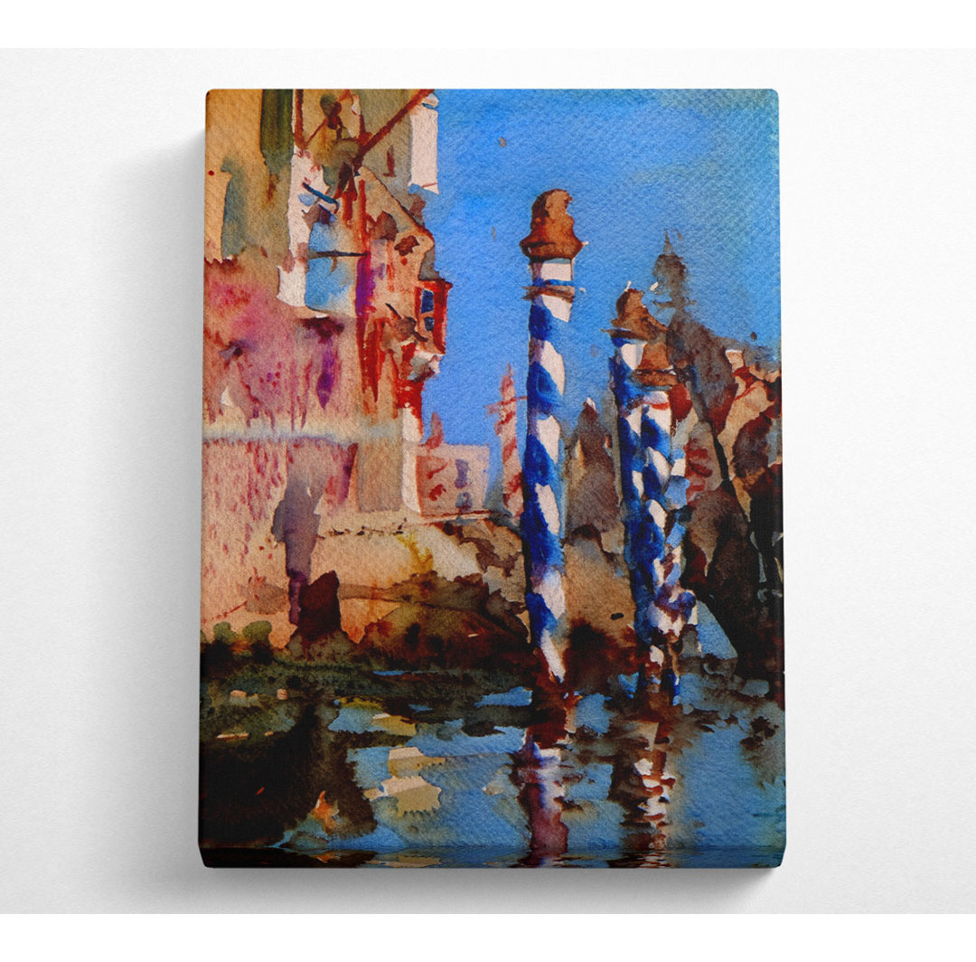 Manet Großer Kanal in Venedig - Kunstdrucke auf Leinwand - Wrapped Canvas