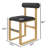 Brayden Upholstered Bar & Counter Stool with Wooden Sled Base-945015971-945015968-945015983