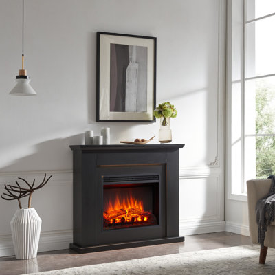MARDELLA FLAMME 101cm W Electric Fireplace