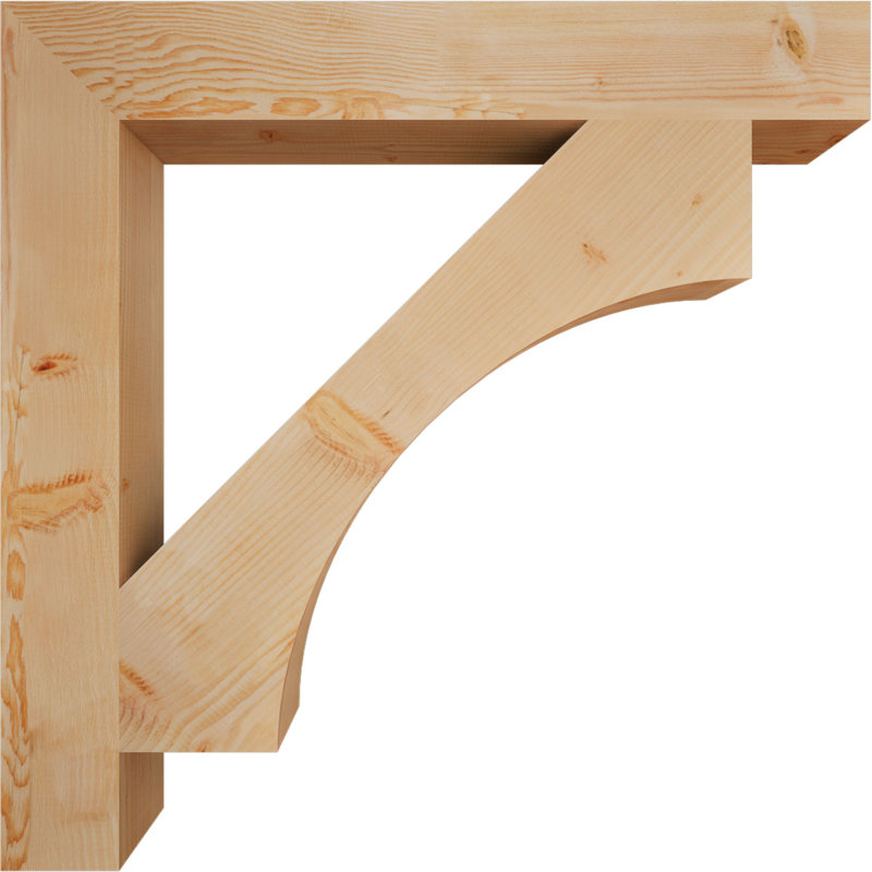 Support de bloc lisse Westlake, l 5 5 po x P 44 po x H 44 po Westlake, Douglas (lisse), H 44 po x l 5,5 po x P 44 po