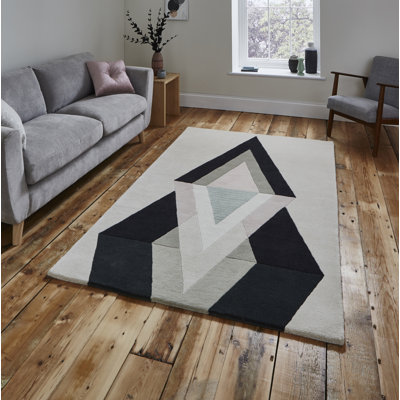 Holstebro area rug Hand Tufted Rectangle Multi coloured