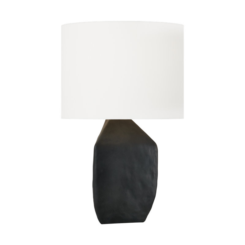 Sybert Table Lamp, Rough Black